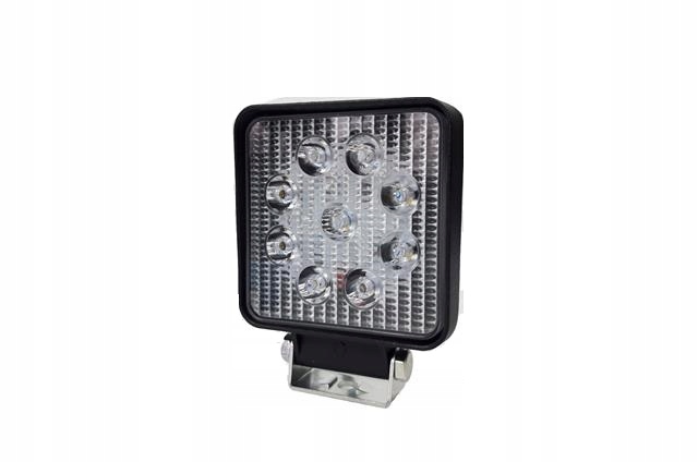 Купить Лампа рабочая led квадратный 110x110x28 9xled 27w