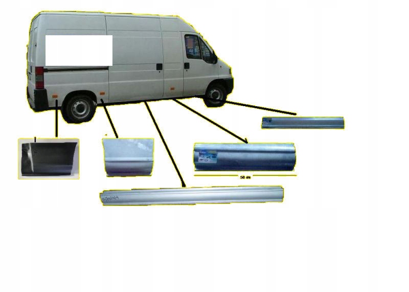 фото №1, Boxer/jump/ducato94- порог правый