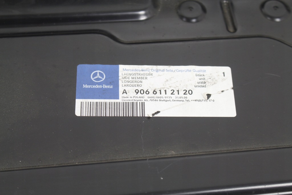 фото №5, Плита усилитель a9066112120 mercedes 906