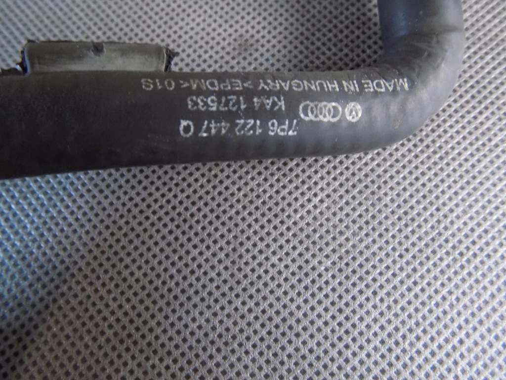 фото №4, Vw touareg 7p труба wąż wody 7p6122447m