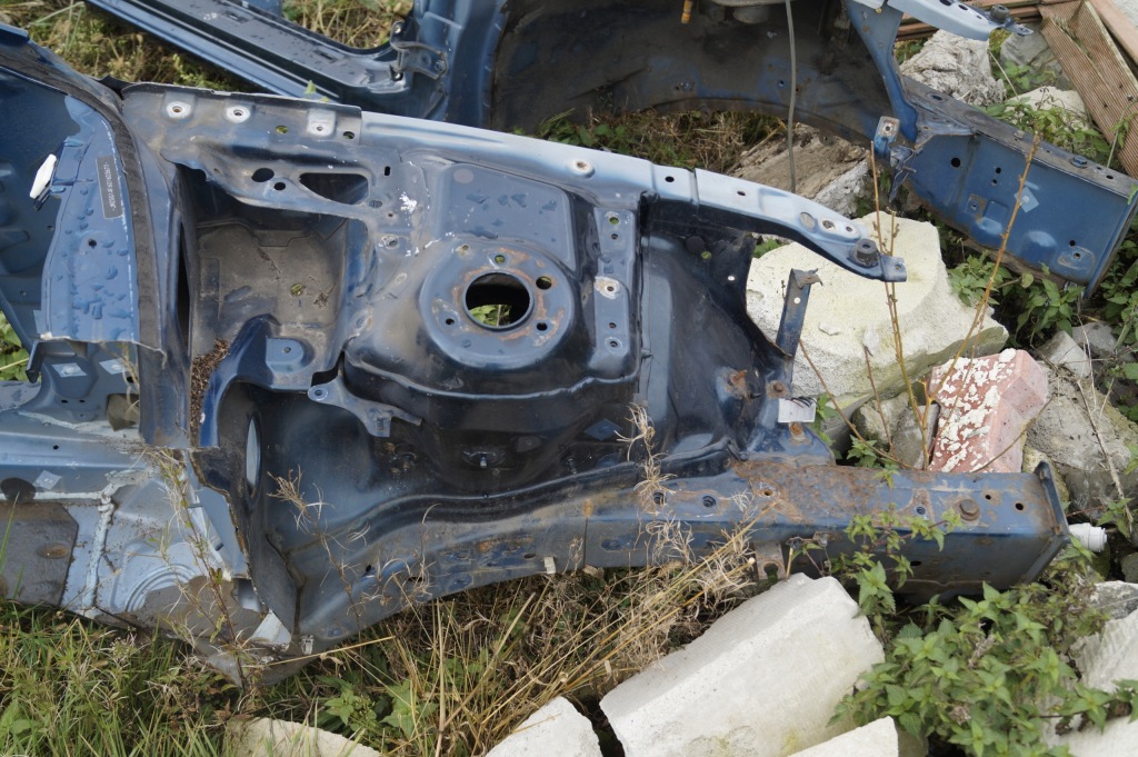 фото №4, Чверть лонжерон лівий перед mazda 6 hb 02-08r