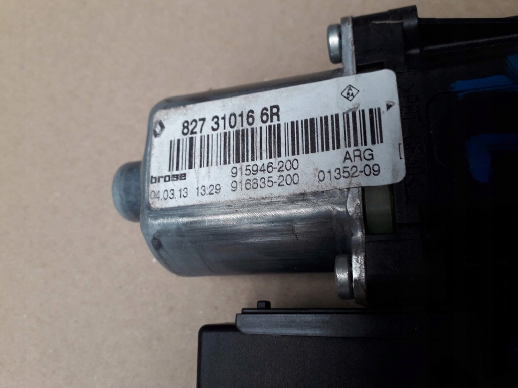 фото №2, Моторчик стекло задняя renault scenic iii eu левый