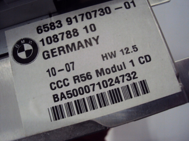 фото №10, Радио навигация mini r55 r56 9170730