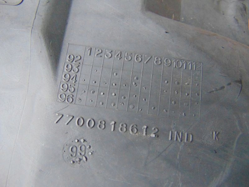 фото №6, Підкрилок правий правий перед renault laguna i