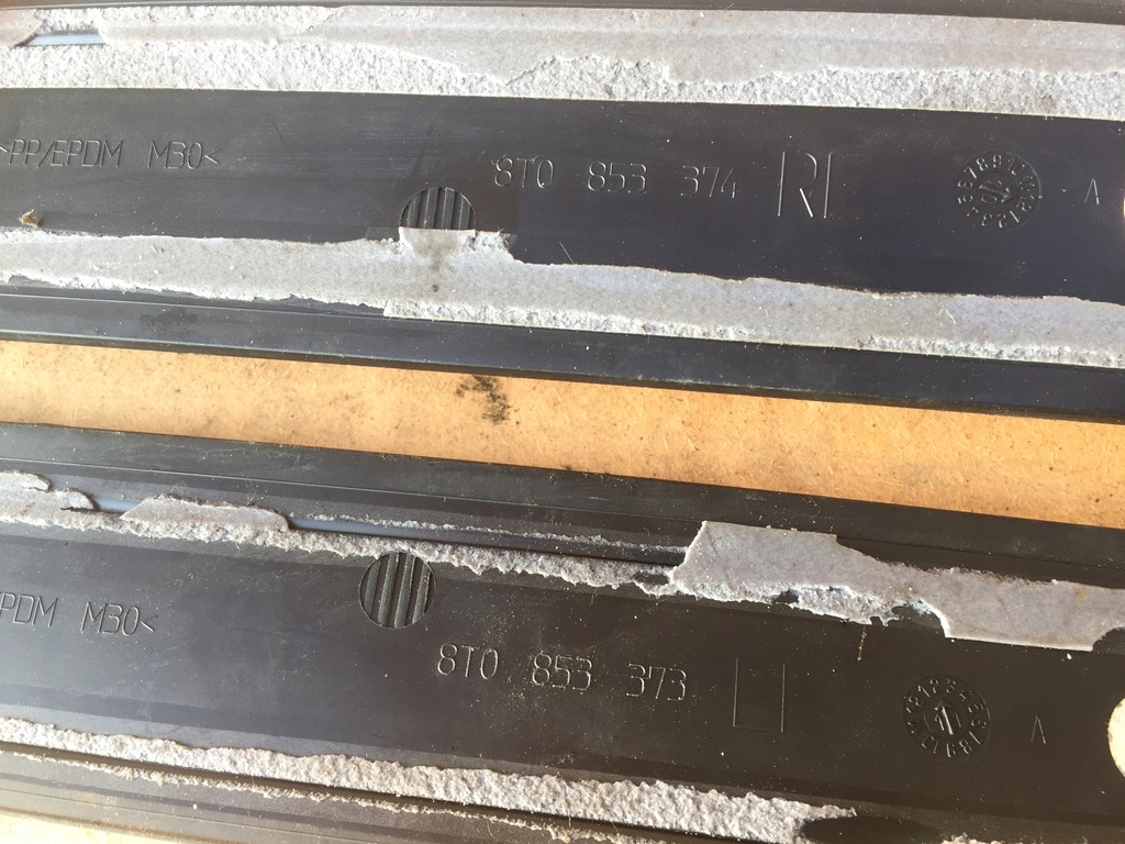 фото №4, Audi a5 8t комплект накладка поріг s-line coupe 3d