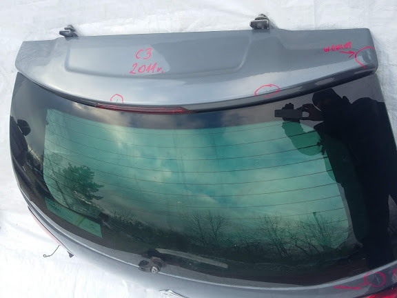 фото №11, Citroen c3 ii крышка багажника задняя задняя 2011