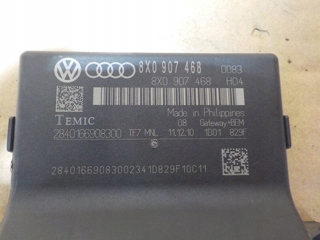 фото №3, Audi a1 модуль шлюз 8x0907468
