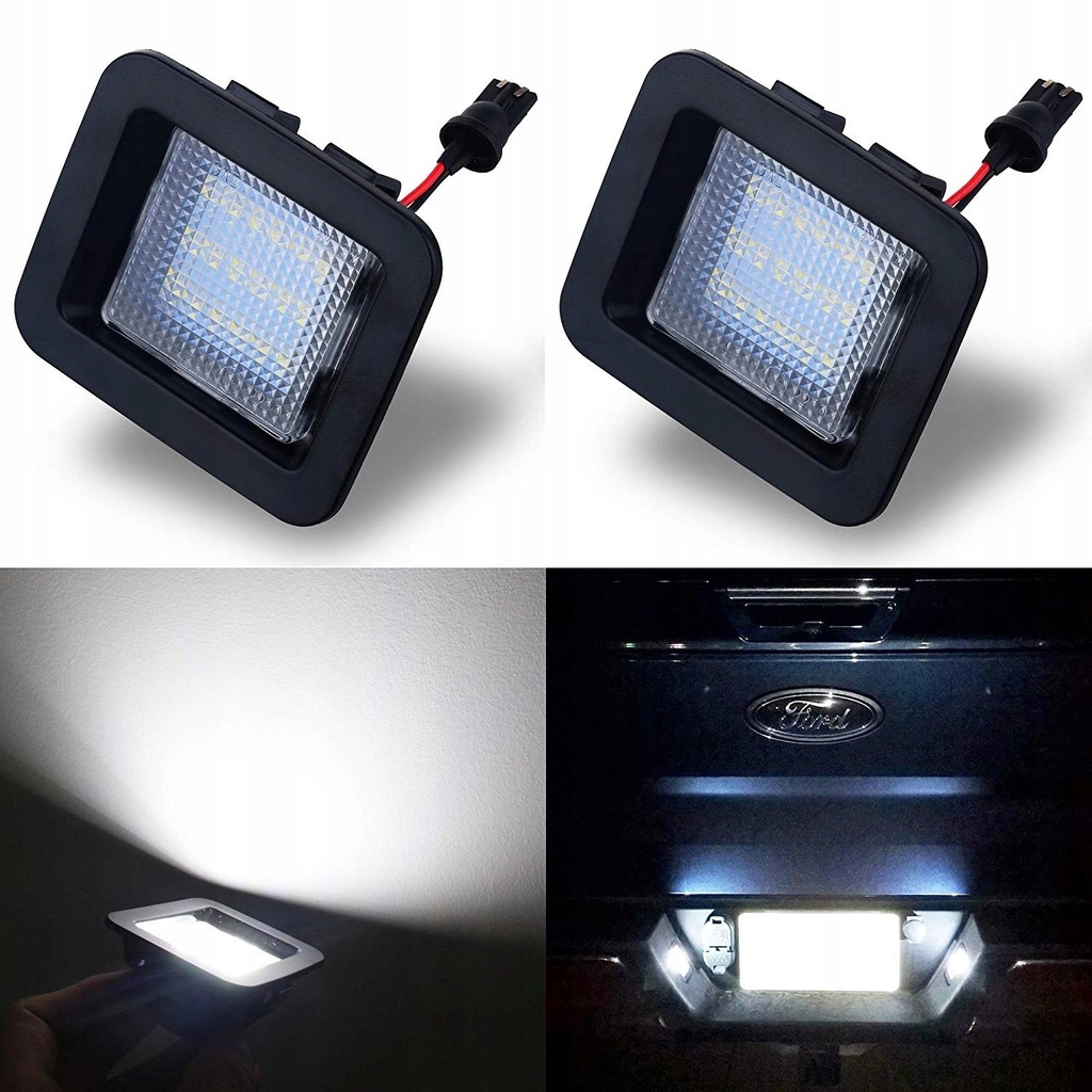 фото №1, Led освещение номерного знака ford f-150 raptor od 2015r