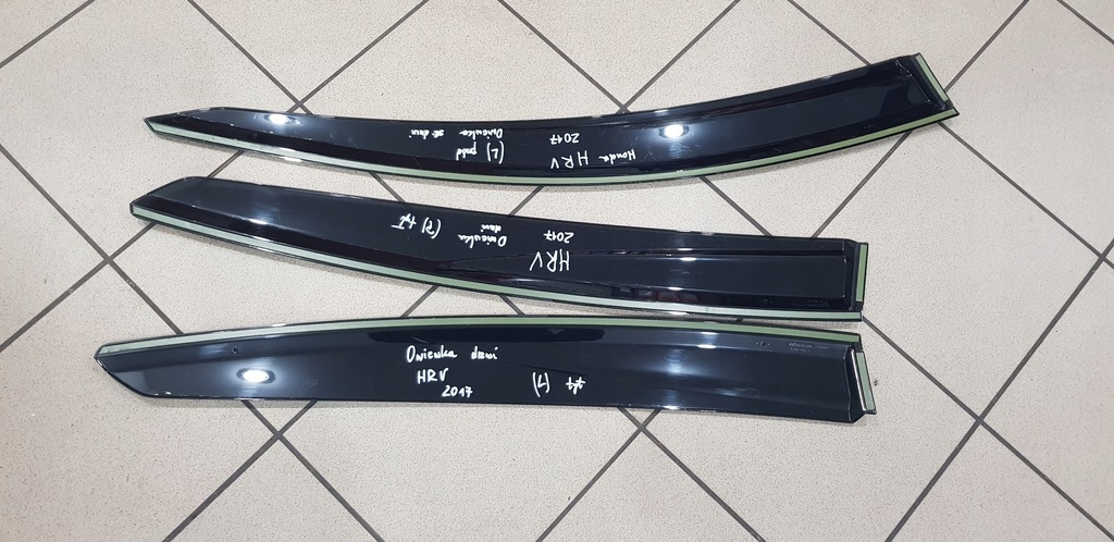 фото №4, Ветровики дверь накладки крыша honda hrv 17-