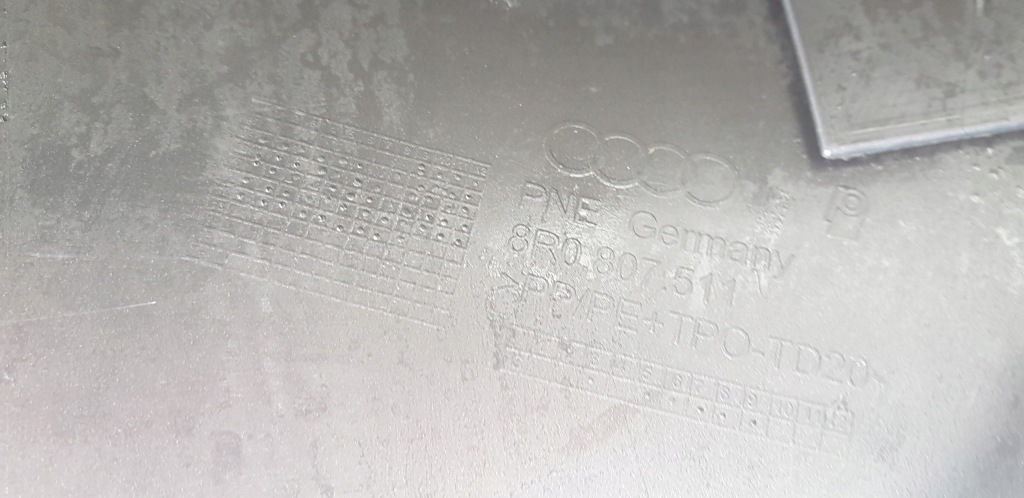 фото №11, Audi q5 08- бампер задняя задний 8r0