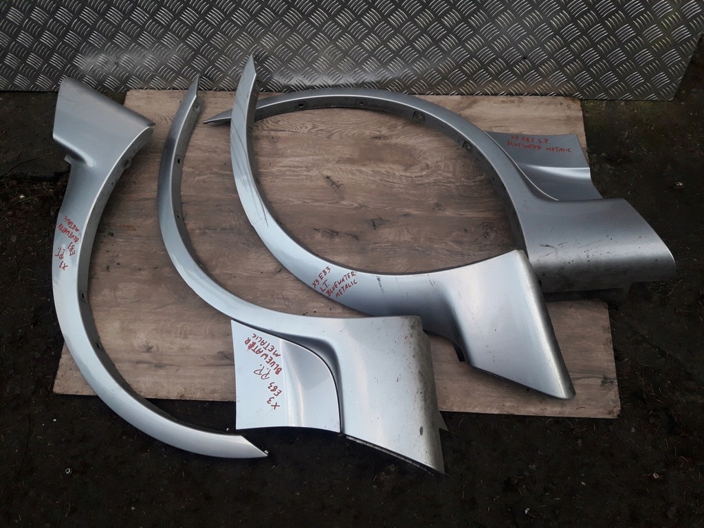 фото №1, Bmw x3 e83 молдинг na крыло aero dynamic