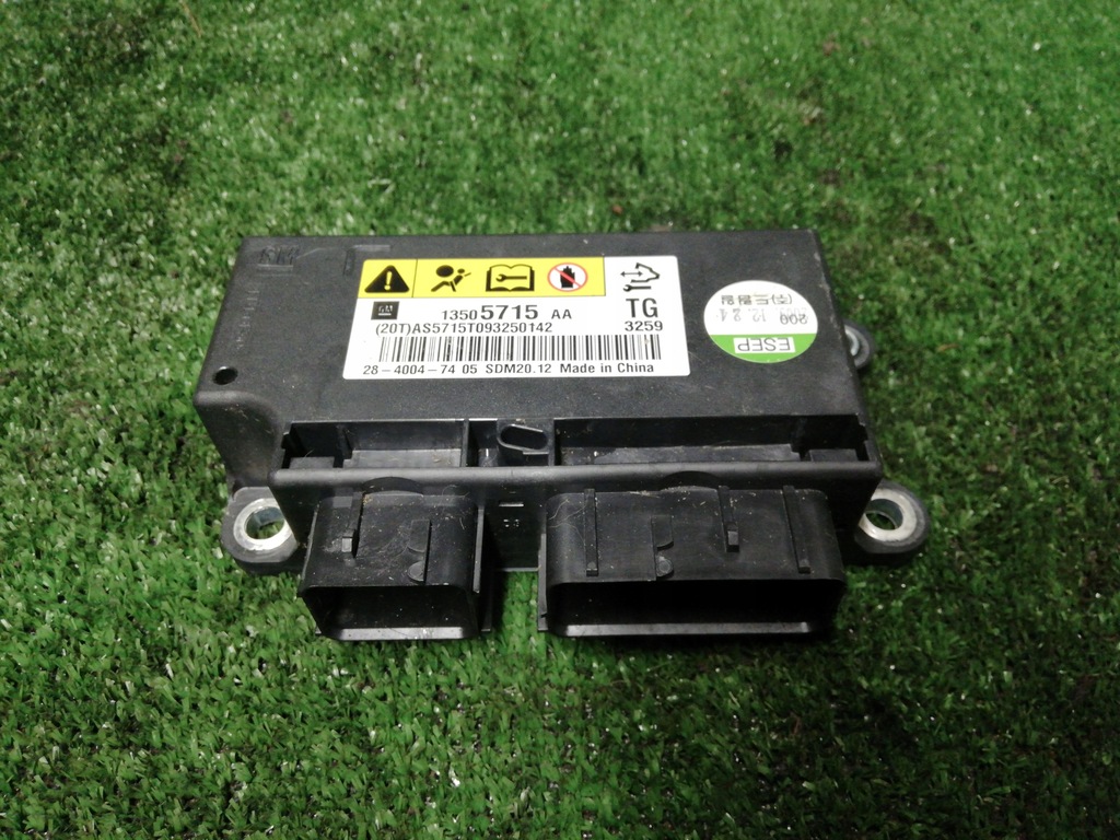 фото №1, Chevrolet spark модуль датчик подушка безпеки 13505715