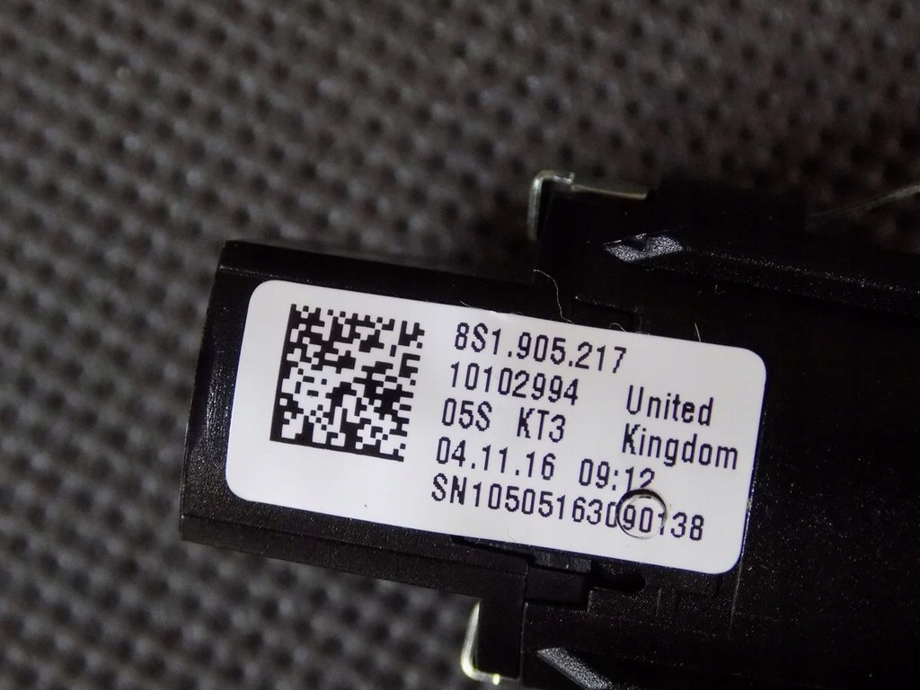 фото №2, Audi tt 8s кнопка запуск стоп 8s1905217