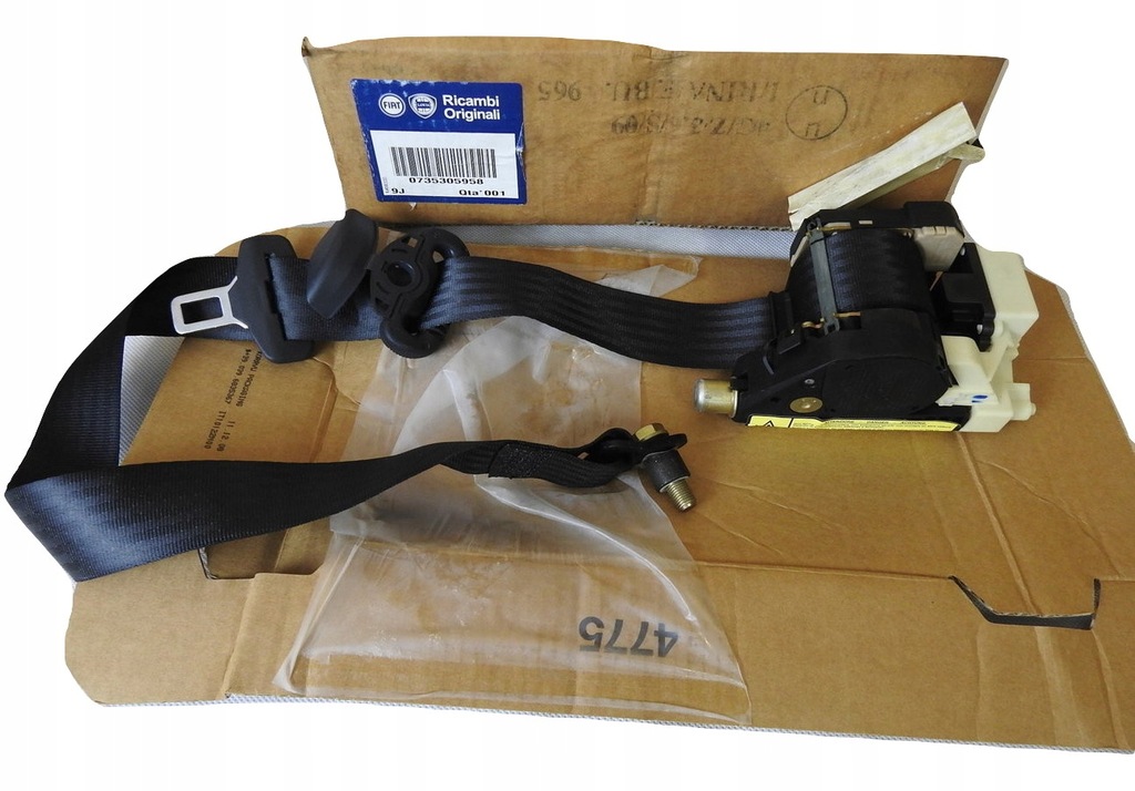 фото №1, Pas безпеки правий перед fiat palio 02-08