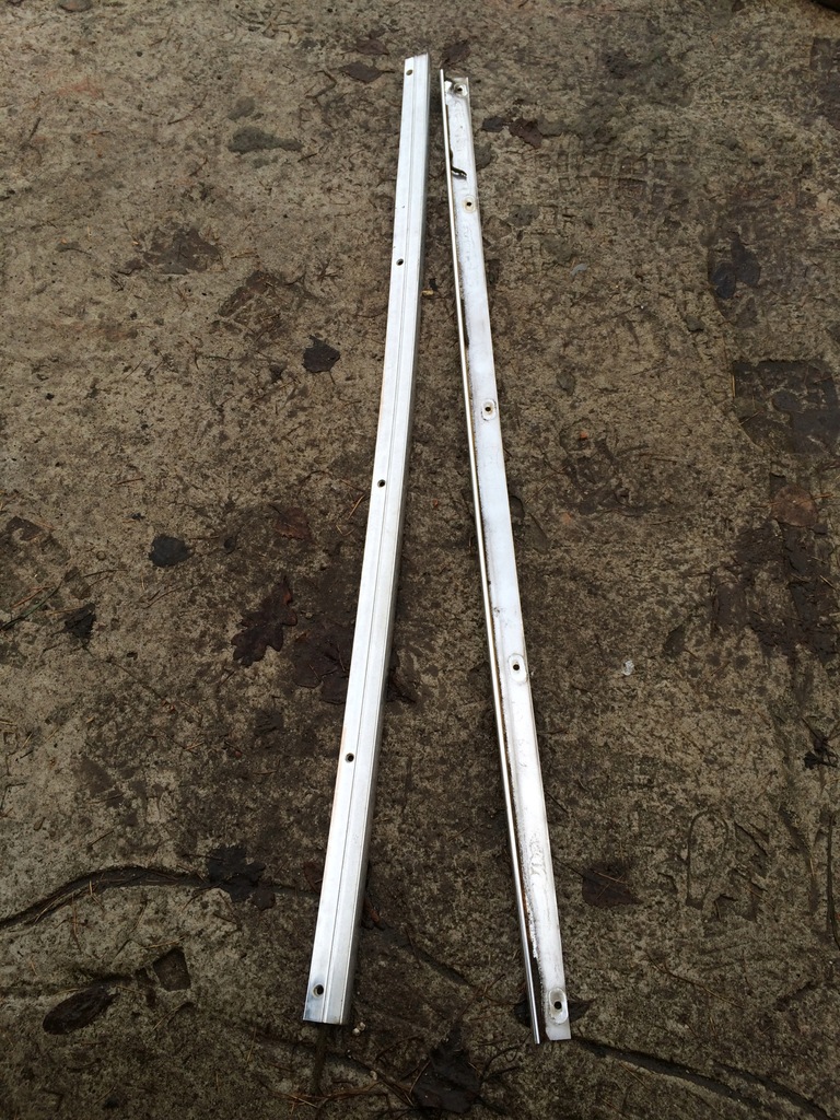 фото №4, Молдинг накладки дверь стекло крыша крышка багажника mercedes w116 se sel