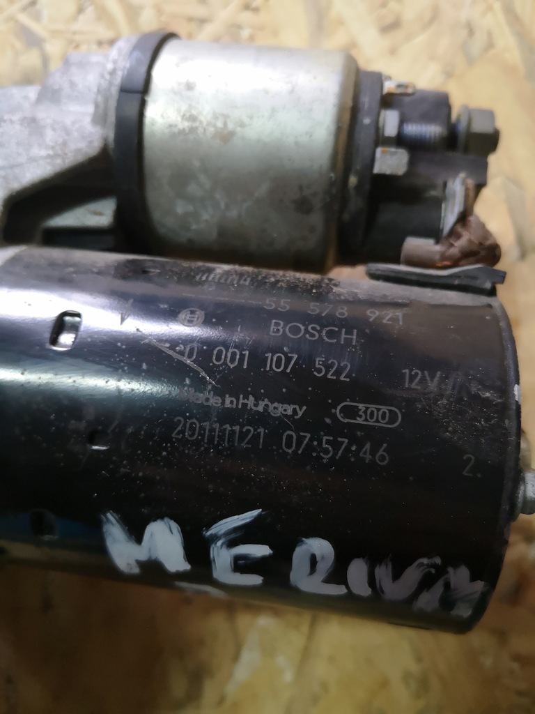 фото №7, Opel meriva b 1.4 стартер 55578921