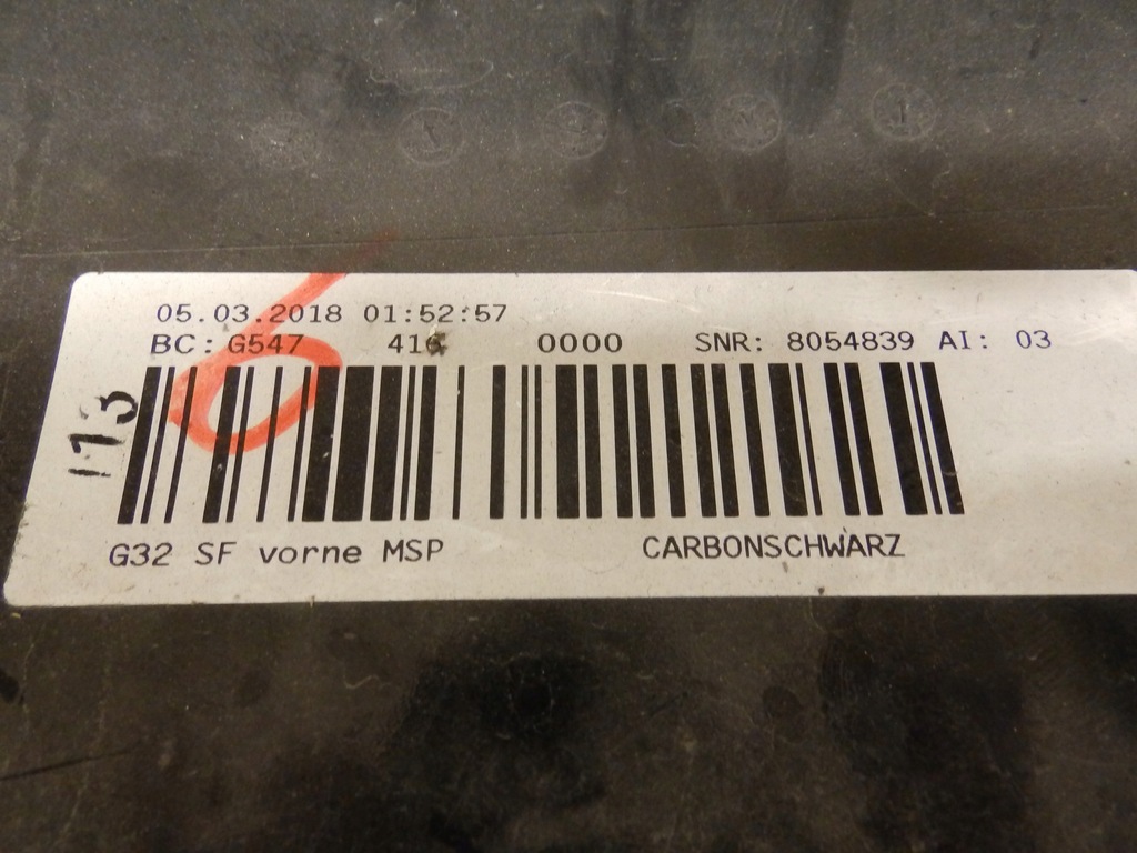 фото №13, Бампер передній bmw 6 gt g32 m-pakiet