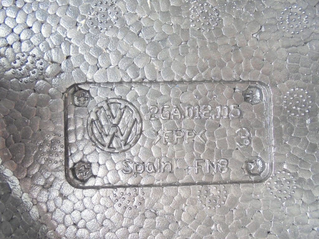 фото №14, Vw t-roc пенополистирол вкладыш вкладка багажника 2ga012115 2017-