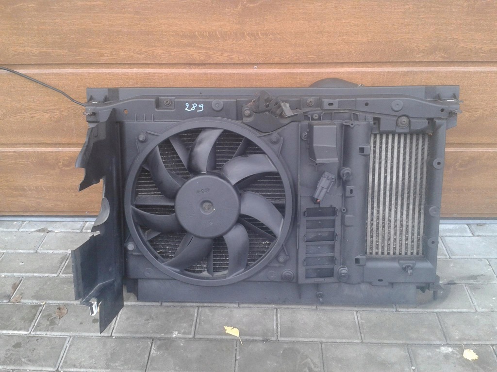 фото №1, Citroen c4 04- pas передній підсилювач радіатор