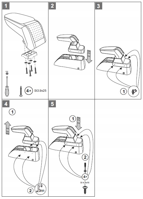фото №10, Підлокітник suzuki swift 2010-2016 armster s