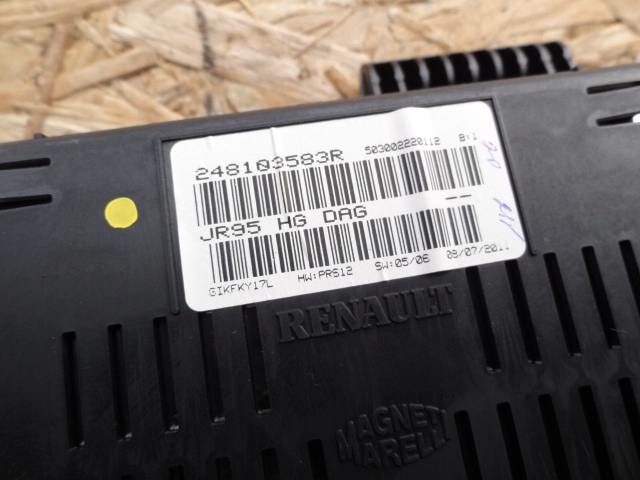 фото №5, Renault scenic iii 1,6 dci дисплей счетчик eu