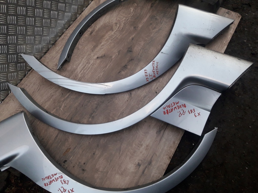 фото №6, Bmw x3 e83 молдинг na крыло aero dynamic