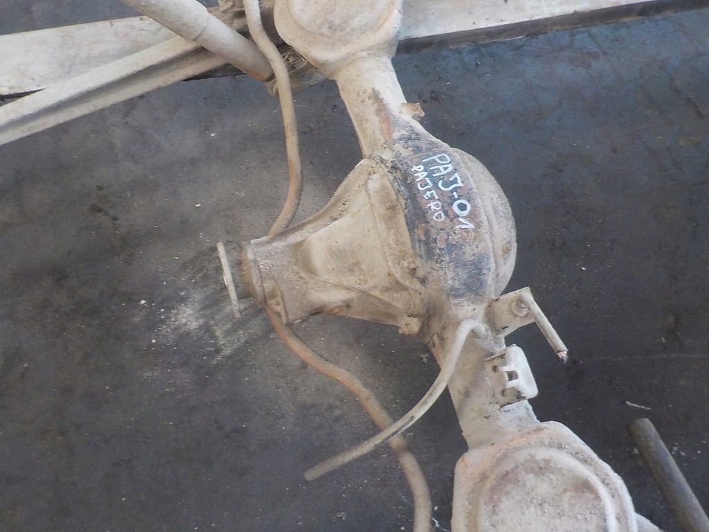 фото №7, Pajero 2.5 td мост задняя балка 1991