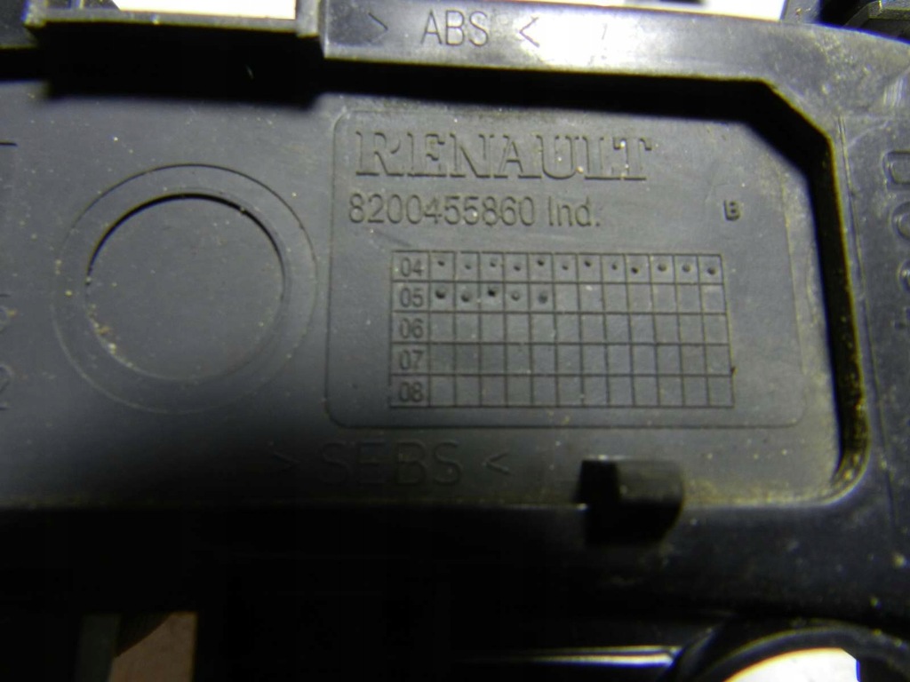 фото №4, Бардачок pod прикурювач захист renault laguna ii 2 8200285467