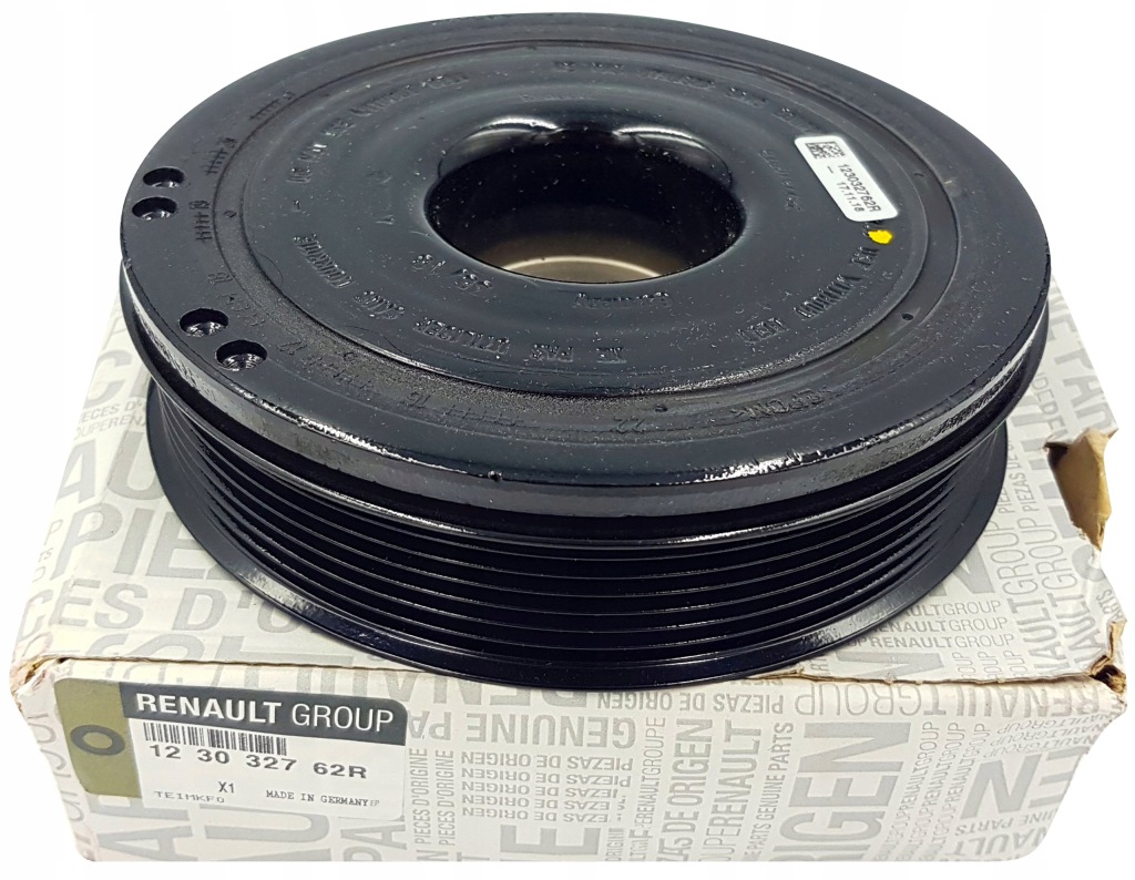 Колесо renault шкив оригинал reno trafic 14- 1.6dci 123032762r Оригинал