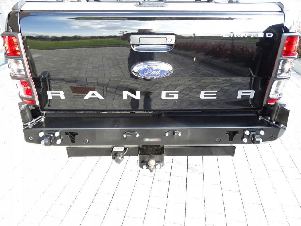 фото №13, Бампер задня задній ford ranger t6 2015+ сталевий