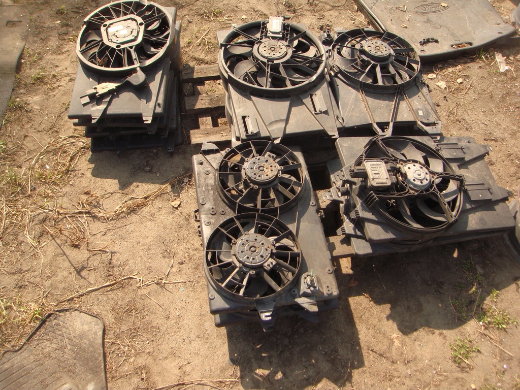 фото №1, Вентилятор+ корпус радіатора ford mondeo mk3 tddi