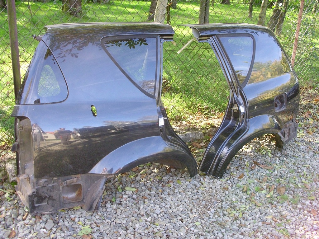 фото №13, Ssangyong rexton крыло левый задняя четверть стекло серебристая w niebieski