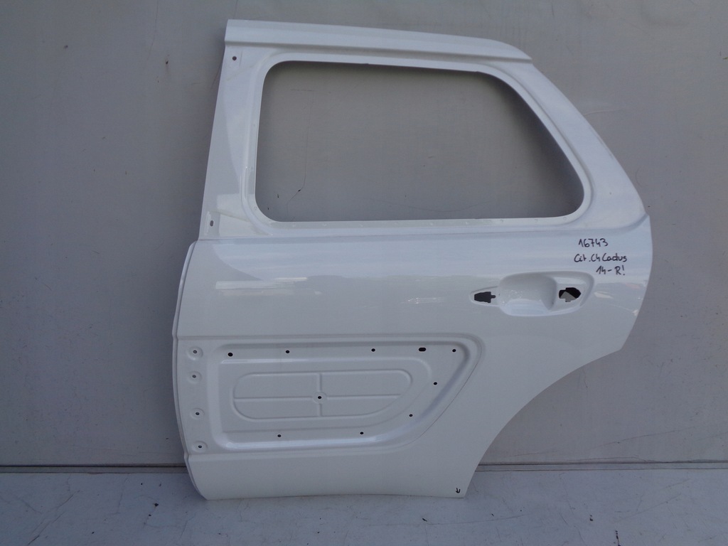 фото №1, Дверь левая задние citroen c4 cactus 14- nr 16743