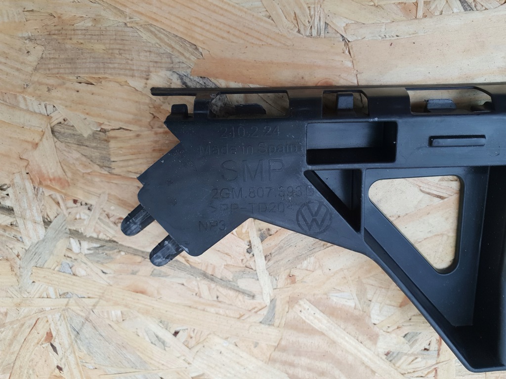 фото №4, Vw t-cross направляющая бампера левый 2gm807393d