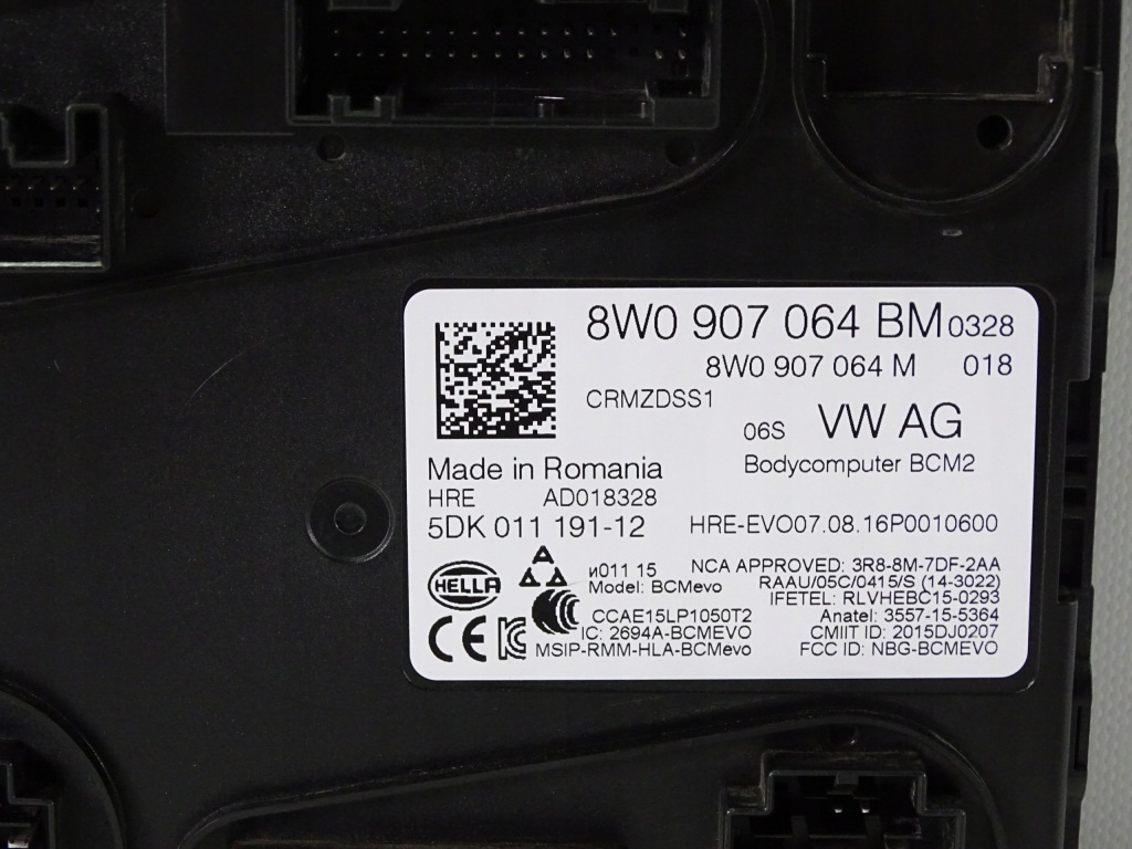 фото №2, Audi a4 8w модуль блок управління бортовою мережею 8w0907064bm