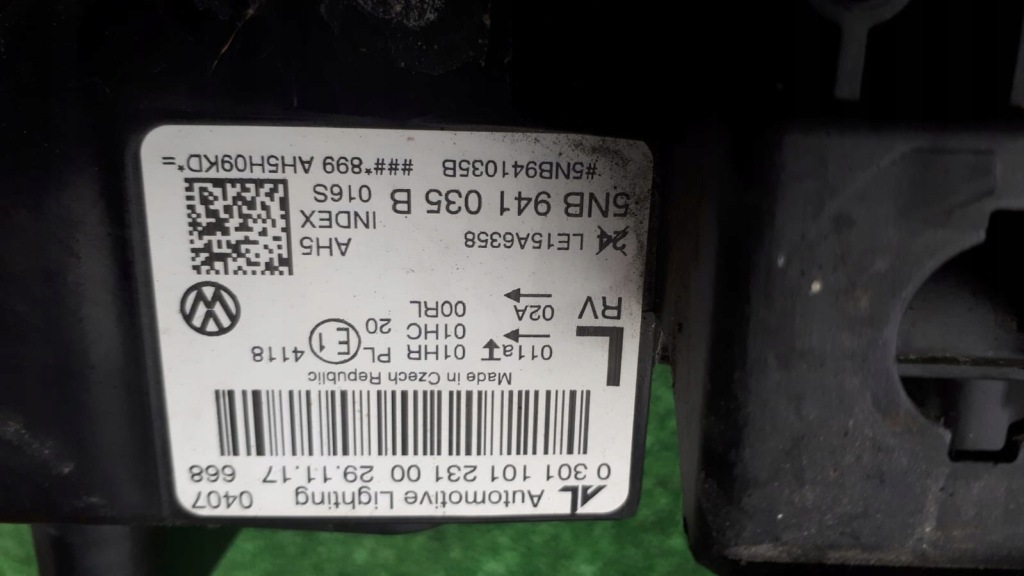 фото №6, Vw tiguan 2 5nb full led лампа передняя