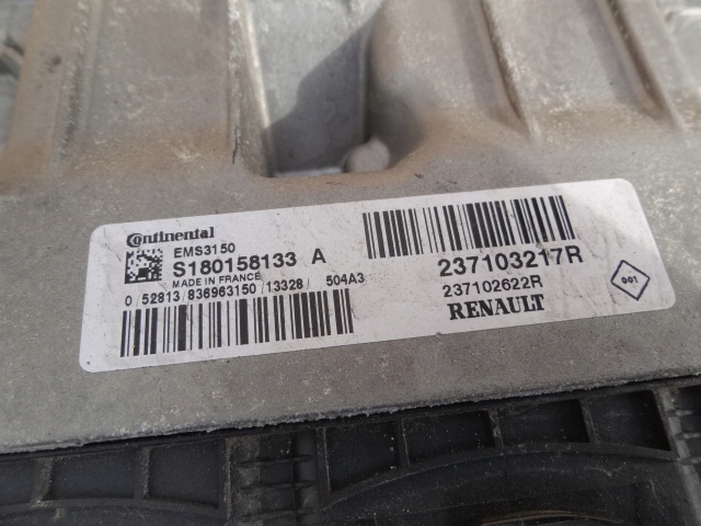 фото №4, Dacia lodgy 13r 1,2 tce бортовой компьютер набор 237103217r