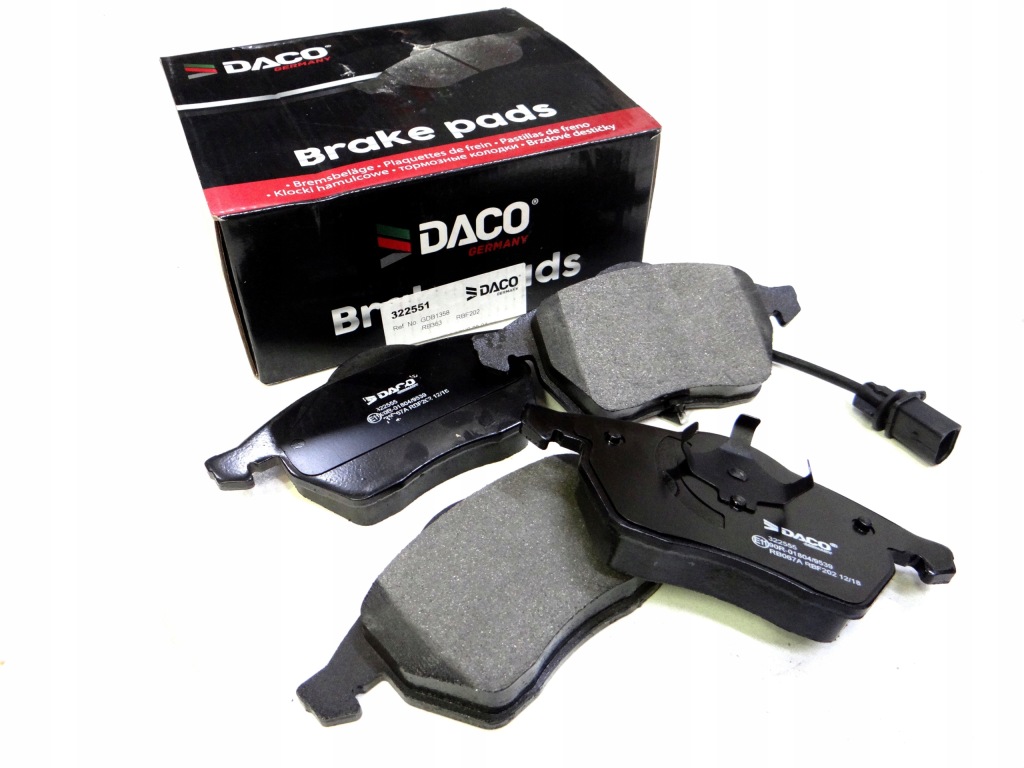 фото №1, Тормозные колодки перед ford galaxy vw sharan seat alhambra