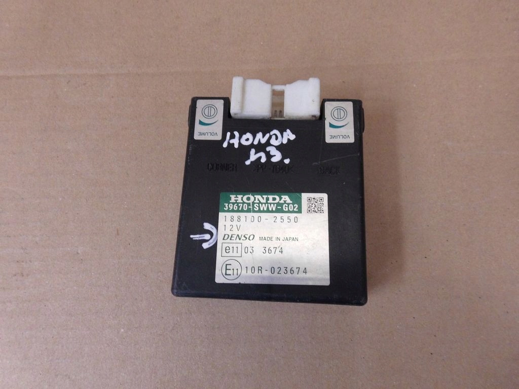 фото №1, Honda crv iii модуль pdc 39670-sww-g02