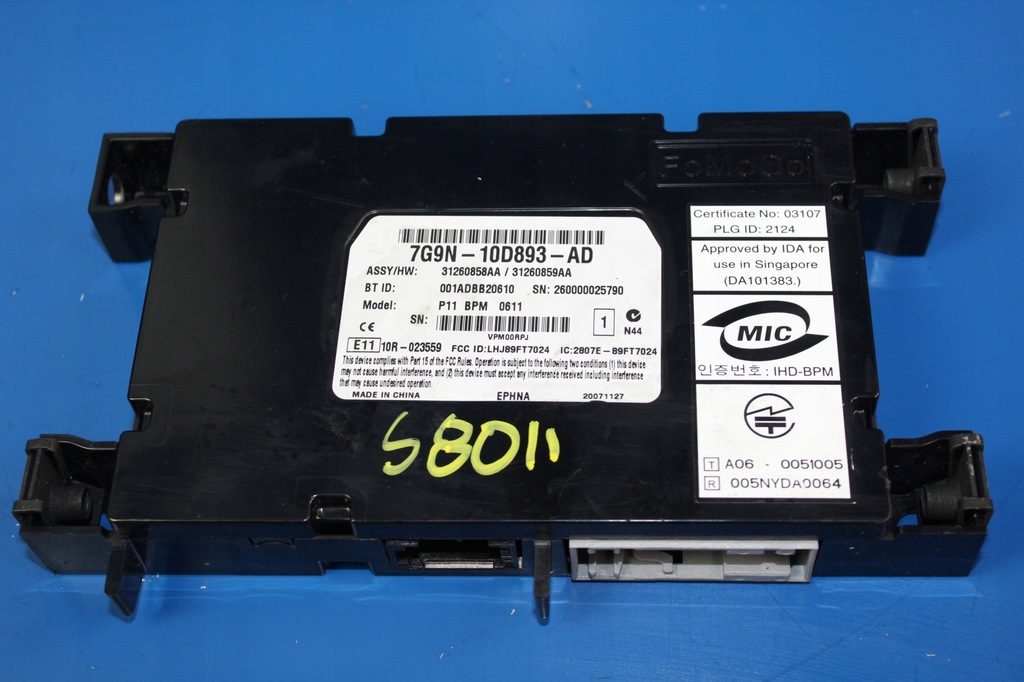 фото №1, Volvo s80 ii v70 06- модуль блок керування bluetooth