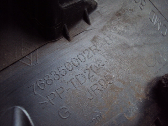 фото №7, Молдинг защита стойка lewego renault scenic iii