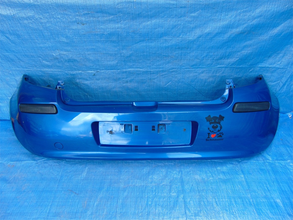 фото №1, Renault clio iii hb бампер задняя демонтаж