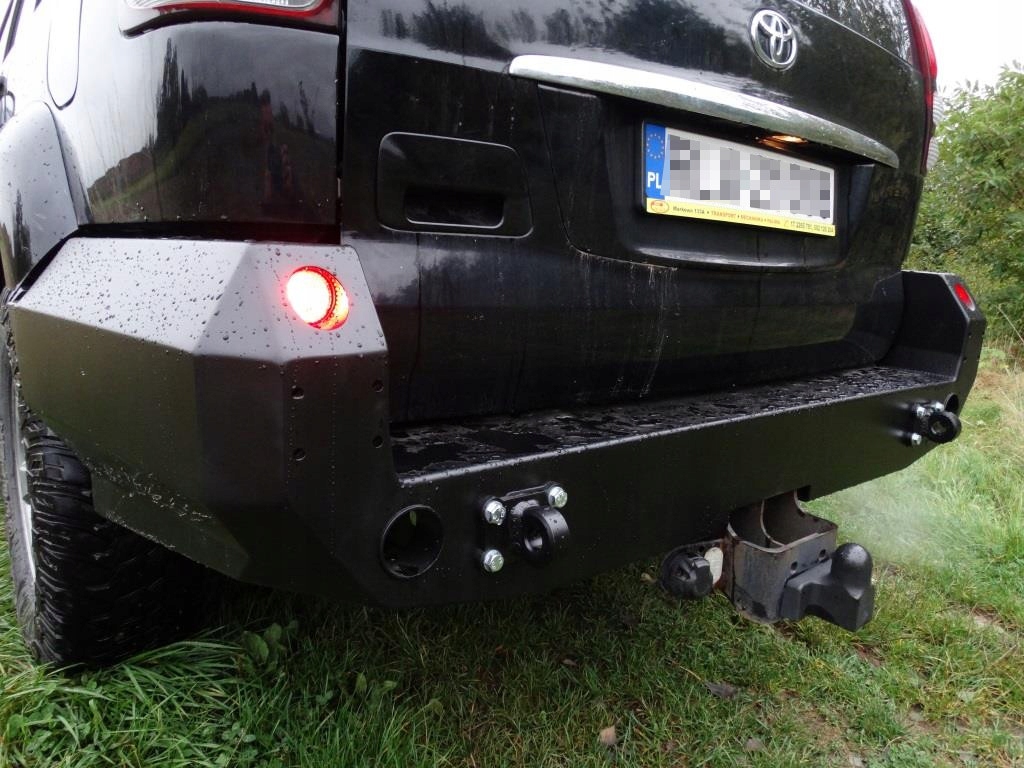 фото №10, Бампер задняя задний toyota land cruiser 120 02-09