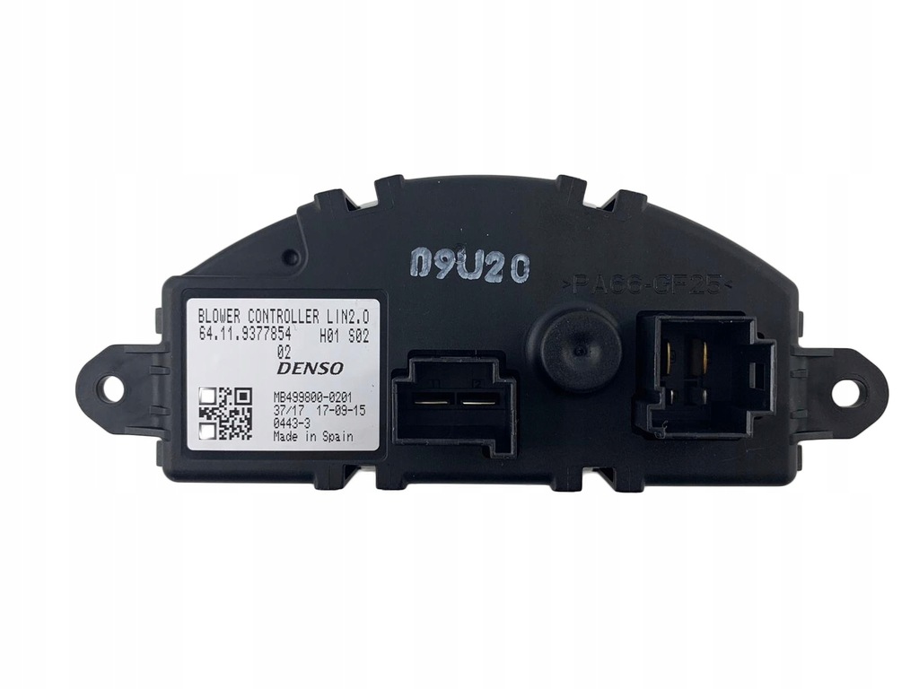 фото №3, Резистор вентилятор 64119377854