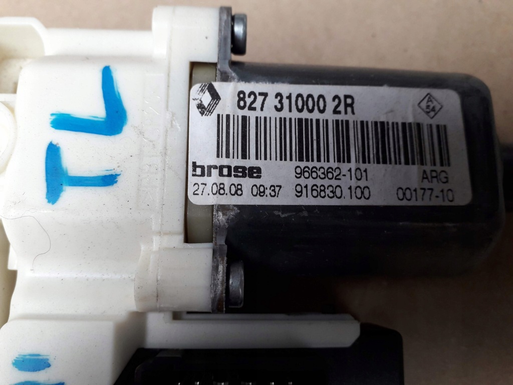 фото №2, Моторчик скло задня renault megane iii eu лівий