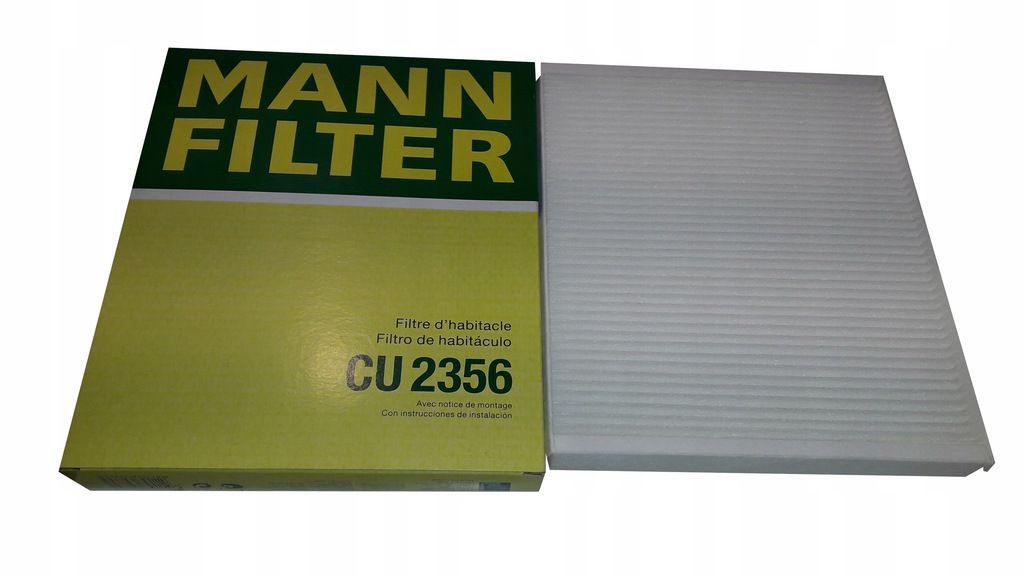 фото №1, Mann фильтр салонный cu2356 hyundai coupe martix