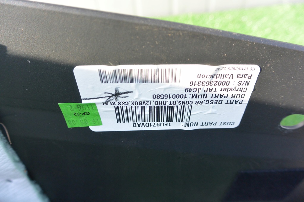 фото №11, Тунель середній podłoki dodge journey fiat freemont