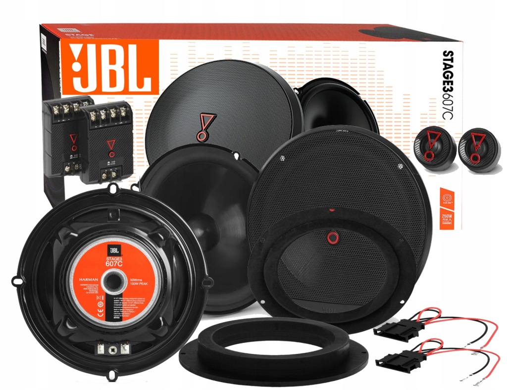 фото №1, Jbl stage3 607c динаміки audi tt q3 seat alhambra