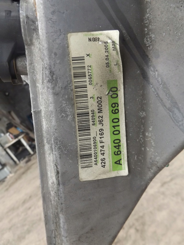 фото №6, A klasa w169 2,0cdi двигатель 640940