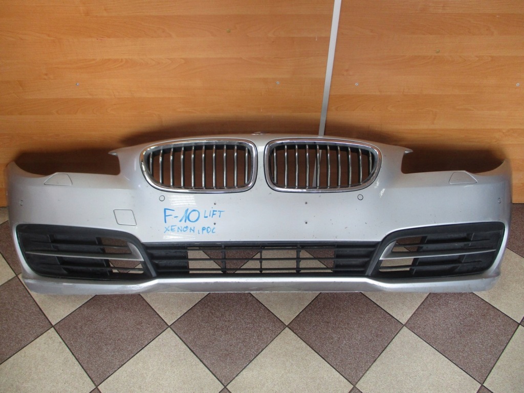 фото №1, Бампер передний bmw 5 f10 pdc ксенон lift